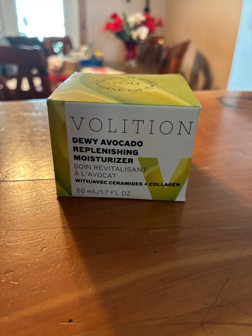Volition Dewy Avocado Replenishing Moisturizer — Green
